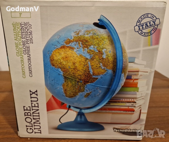 Светещ глобус , снимка 4 - Декорация за дома - 52639033