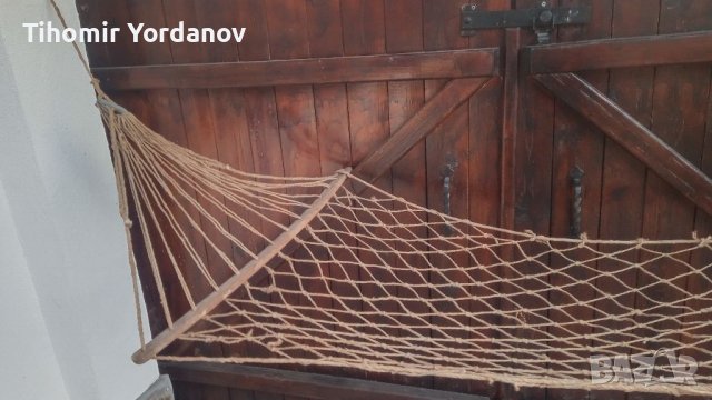 Хамак люлка(стар- автентичен), снимка 3 - Антикварни и старинни предмети - 39246866