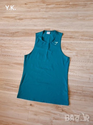 Оригинален мъжки потник GymShark, снимка 2 - Тениски - 50909101