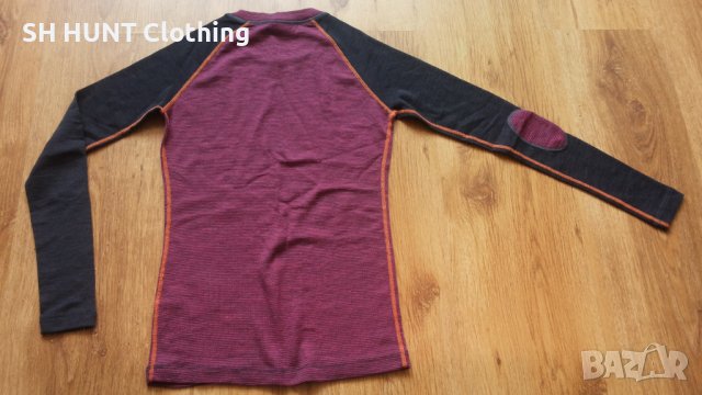 ULVANG 100% Merino Wool Thermo Kids размер 10 г / 140 см детска термо блуза 100% Мерино Вълна - 410, снимка 2 - Детски Блузи и туники - 43134765