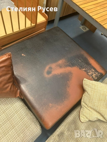 0907 разтегателен ъглов холов Диван / канапе с ракла и функция сън 310/270см смр -цена170лв или 86,9, снимка 5 - Дивани и мека мебел - 51972498