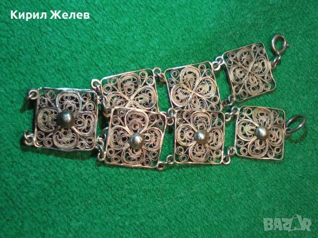 19 ВЕК ФИЛИГРАННА СРЕБЪРНА с ГРАНУЛАЦИЯ ФЛОРАЛНА ГРИВНА ЮВЕЛИРЕН УНИКАТ СРЕБРО 950 МАЙСТОРСКА 24483, снимка 3 - Антикварни и старинни предмети - 34883955