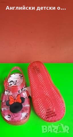 Английски детски сандали-силиконовиMINI MOUSE, снимка 4 - Детски сандали и чехли - 33166065