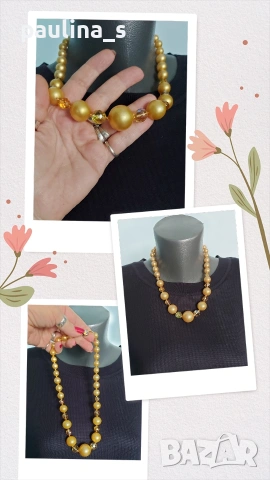 Шест различни броя / Колие тип чокър или гердан , снимка 10 - Колиета, медальони, синджири - 53529565