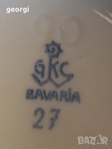 немски порцеланов сервиз GKC Bavaria 15/3, снимка 11 - Сервизи - 42934659