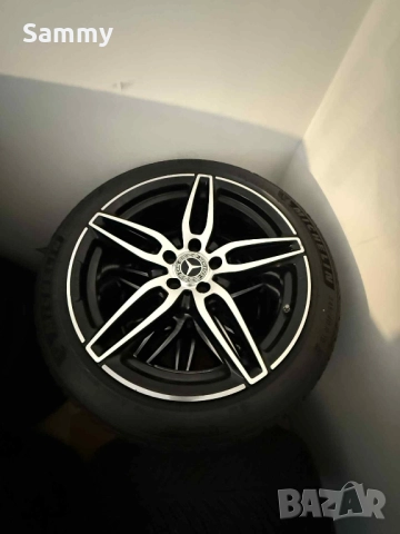 5x112 R 19 Mercedes джанти с гуми, снимка 3 - Гуми и джанти - 52543802