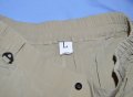 Къси мъжки бежови карго, тактически панталони леки L, снимка 7