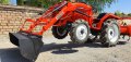 Японски трактор Kubota L1-245D с челен товарач и фреза, 4х4, 25 к.с., АграБГ Джолев, снимка 9