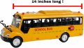  Училищен автобус с отварящи се врати, с LED и звуци, снимка 4