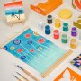 Нов Детски комплект за рисуване деца 4-6 години подарък художник бои