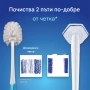Четка за тоалетна със сменяеми накрайници – 42 броя в комплекта, почиства 2 пъти по-добре от обикнов, снимка 3