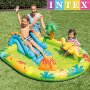 Нов Център за игра Intex, дино / Intex Надуваем център за игра с пързалка Dino 57166NP