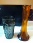 Старинни вази цветно стъкло 30 лв.брой, снимка 1 - Антикварни и старинни предмети - 26921676