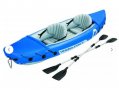  Надуваем двуместен каяк 65077 BESTWAY 321х88см с две гребла и помпа, снимка 5