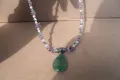 Дамско колие с аметист,планински кристал и ахат, снимка 7