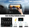 CAMECHO универсална мултимедия с автоматичен прибиращ се екран 7 инча, 1DIN, Carplay/Android Car, снимка 3