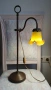 Старинна сецесион настолна лампа, снимка 1