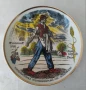 Колекционерска порцеланова чиния 5 Internationale volkswanderung osc Sobernhein 1981. KAHLA ГДР., снимка 2