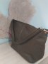 Сива кожена чанта – среден размер, снимка 4