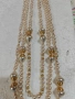 Стара огърлица 3 реда, снимка 7