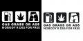 Стикер за кола - Gas Grass or Ass, снимка 1 - Аксесоари и консумативи - 20628726