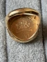 Златен пръстен с монета  14к 12.72гр 66размер (21мм) , снимка 10