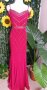 бална луксозна абитуриентска официална рокля бордо, снимка 7