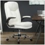 Ергономичен офис стол с мека седалка и облегалка YMS-3286-WT