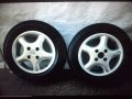 djanti s gymi 4x100 R13 5,5J ET41,gumi 175/65R13 , снимка 4