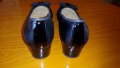 Caprice Нови дамски кожени обувки черни №38,5 H и стелка 25см, снимка 4