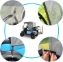 10L0L Сенник за голф количка за 2 пътници за Club Car Precedent и EZGO TXT, снимка 6