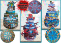 Картонени торти и парти артикули за момчета-авторски дизайн,фотопечат, снимка 1 - Подаръци за рожден ден - 44866479