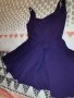 Красив модел рокля на Мегз  тъмно лилава, снимка 4