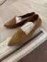 мокасини зара zara велур естествен, снимка 2