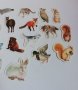 Скрапбук стикери за декорация планер животни зима - 23 бр /комплект , снимка 3