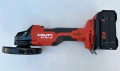 Hilti AG 6D-22 Nuron - Безчетков ъглошлайф с SensTech 2x22V 5.10Ah като нов!, снимка 4