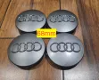 Капачки за Ауди джанти 68мм или 69мм сив цвят 4B0601170A 8D0601170, снимка 2