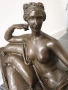 30см-8кг Canova статуетка/еротика/италианска бронзова скулптура/фигура Мария Полин Бонапарт-Венера, снимка 5