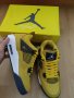 Nike Air Jordan Retro 4 Yellow Lightning Кецове Обувки Маратонки Нови Дамски Размер 39 Номер , снимка 10
