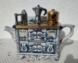 French stove колекционерски ръчно изработен чайник Swineside, снимка 1
