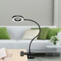 LED настолна гъвкава лампа с щипка, снимка 2