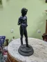 Стара страхотна антикварна френска бронзова фигура статуетка , снимка 4