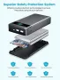 Нов Power Bank 30000mAh Бързо Зареждане 4 Порта Външна Батерия зарядно, снимка 4
