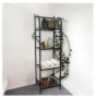 Етажерка за цветя, книги, хавлии и др., Метална стойка за баня, 116см, снимка 2