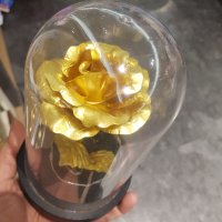 LED роза, снимка 2 - Изкуствени цветя - 43136021