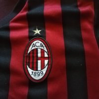  Футболна тениска на Милан маркова на Адидас 2016-2017г размер М, снимка 3 - Футбол - 38398948