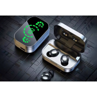 Безжични Bluetooth слушалки с интелигентен цифров дисплей, снимка 3 - Bluetooth слушалки - 44914025