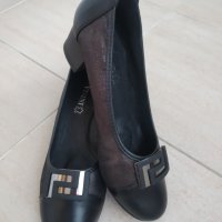 Официални обувки от естествена кожа , снимка 4 - Дамски обувки на ток - 38327637