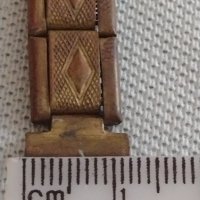 Стара метална верижка за дамски часовник 42603, снимка 5 - Каишки за часовници - 43894580