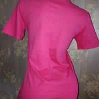 S. Olivier M,L-Нова оригинална тениска в розово с надписи, снимка 3 - Тениски - 37545948